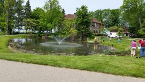 Girl Scouts, Fountain and Garden Project 1 Fountain and garden