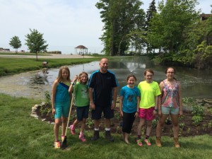 Girl Scouts, Fountain and Garden Project 2 Girl Scouts 5th Grade Junior Troop #30822